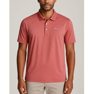 Peter Millar Summer Comfort Solid Stretch Jersey Sean Collar Polo Golf Shirt XL